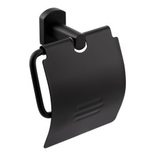Держатель для туалетной бумаги Qtap Liberty QTLIBBLM1151 Black