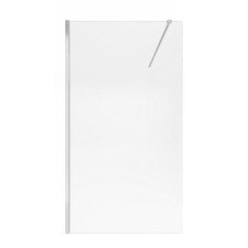 Душова перегородка Qtap Walk-In Standard CRM2011.C8 110х200 см, скло Clear 8 мм, покриття CalcLess