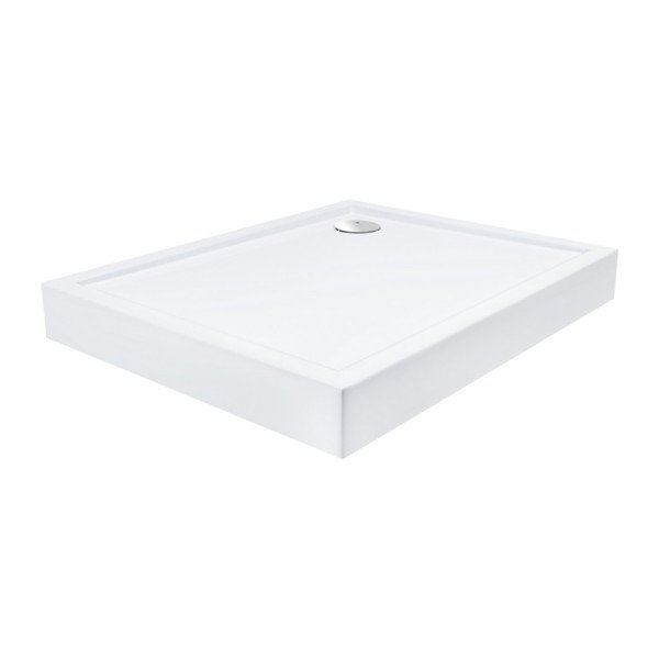 Душевой поддон Qtap Tern 301812C 100x80x12 см + сифон
