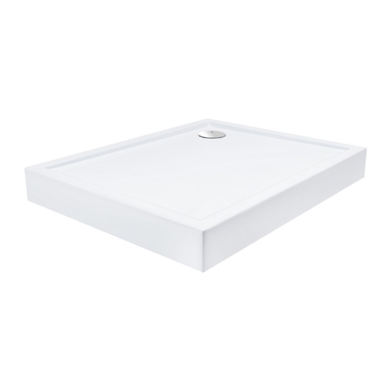 Душовий піддон Qtap Tern 301812C 100x80x12 см + сифон