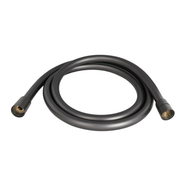 Шланг для ручного душа Qtap Hadice 1600 мм QTHADPVC160G Graphite