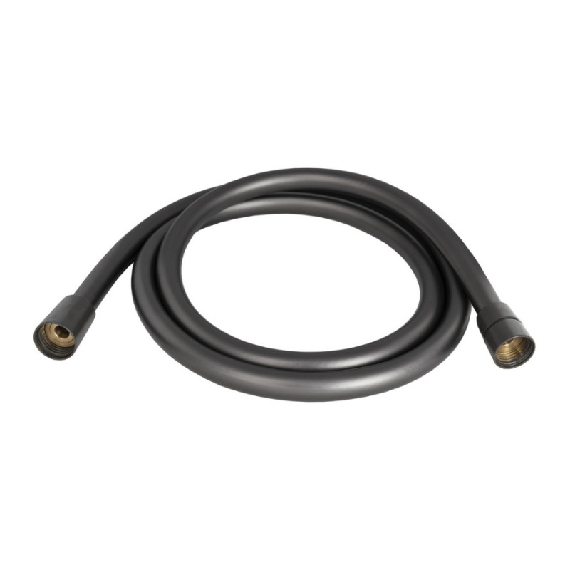 Шланг для ручного душа Qtap Hadice 1600 мм QTHADPVC160G Graphite