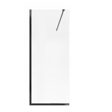 Душова перегородка Qtap Walk-In Standard BLM209.C8 90х200 см, скло Clear 8 мм, покриття CalcLess