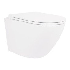 Унітаз підвісний Qtap Robin безобідковий з сідінням Soft-close QT1333046ENRW