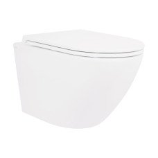 Унитаз подвесной Qtap Robin безободковый с сиденьем Soft-close QT1333046ENRW