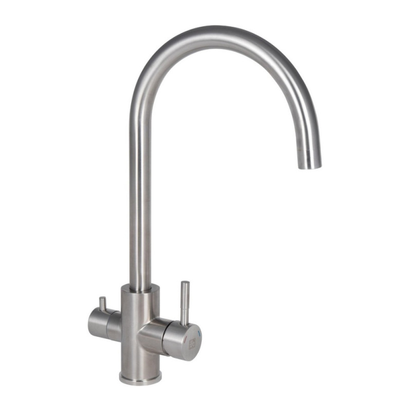 Змішувач для кухні Lidz Aria 020F (k35) LDARI020FNKS43365 Nickel