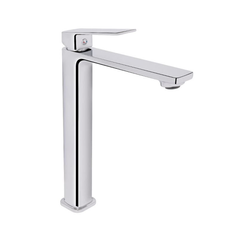 Смеситель для раковины высокий Qtap Capricorn, Chrome (k26) QTCAP1060H102C48220