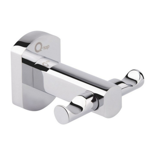 Гачок Qtap Liberty подвійний QTLIBCRM1154 Chrome