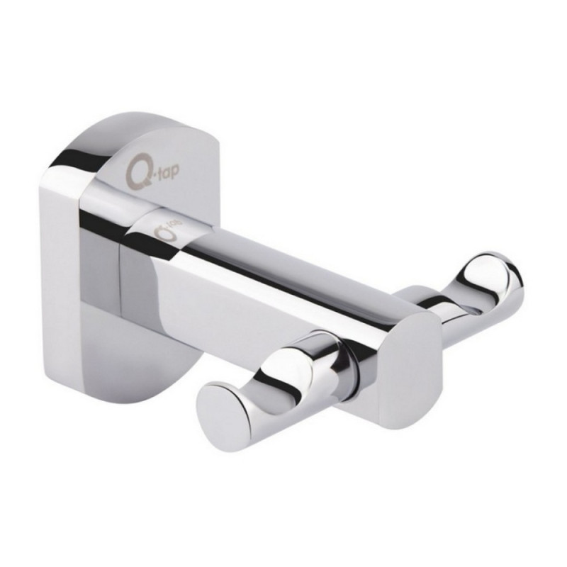 Гачок Qtap Liberty подвійний QTLIBCRM1154 Chrome