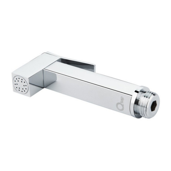 Лейка для гигиенического душа Qtap Rucni прямоугольная QTCRMB120 Chrome (Bidet)