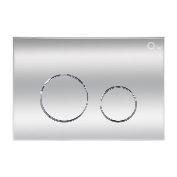 Панель смыва для унитаза Qtap Nest QT0111M11112CRM