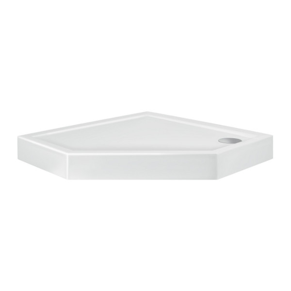 Душевой поддон Qtap Diamond 309912 90x90x12 см + сифон