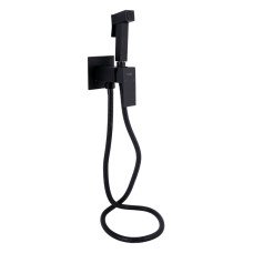 Набор для гигиенического душа Lidz Kubis 111 Black LDKUB111BLA46108 прямоугольный
