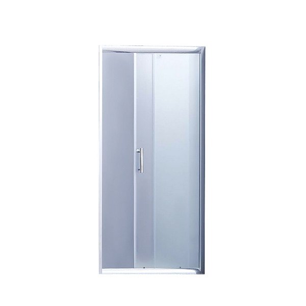 Душевая дверь в нишу Lidz Aria SD100x185.CRM.FR, стекло Frost 5 мм