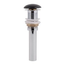 Донний клапан для раковини Qtap PU03 225х70х70 Matt black