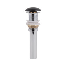 Донний клапан для раковини Qtap PU03 225х70х70 Matt black