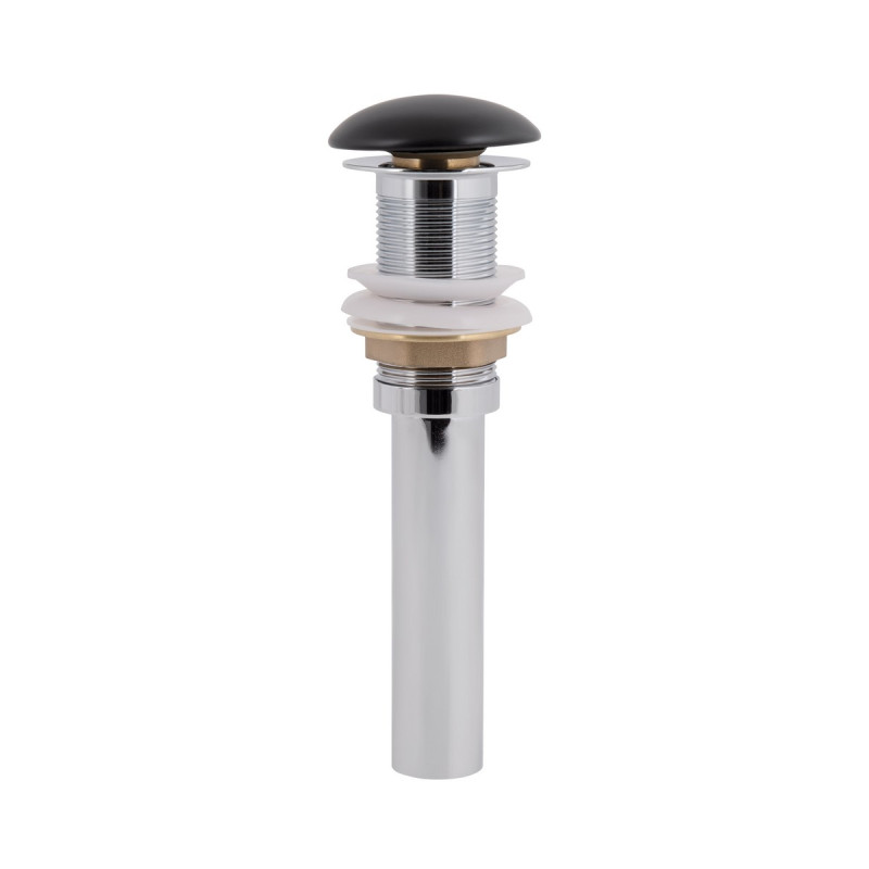 Донный клапан для раковины Qtap PU03 225х70х70 Matt black