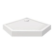 Душовий піддон Qtap Diamond 301112 100x100x12 см + сифон