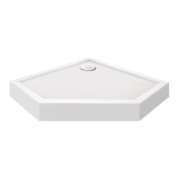 Душевой поддон Qtap Diamond 301112 100x100x12 см + сифон