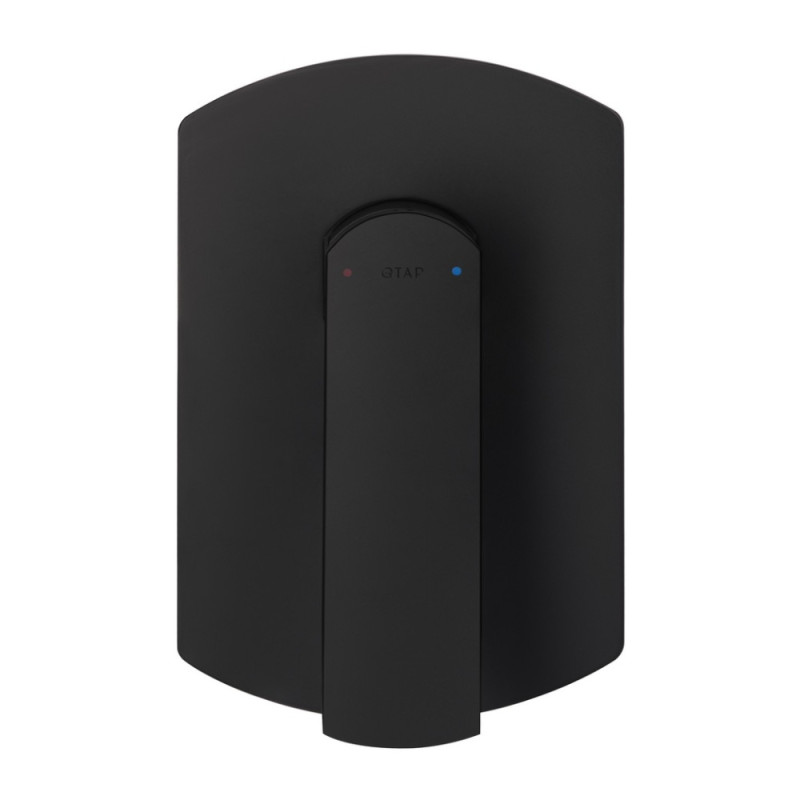 Смеситель для душа Qtap Slavonice скрытого монтажа QTSLA267BLM45903 Black Matt