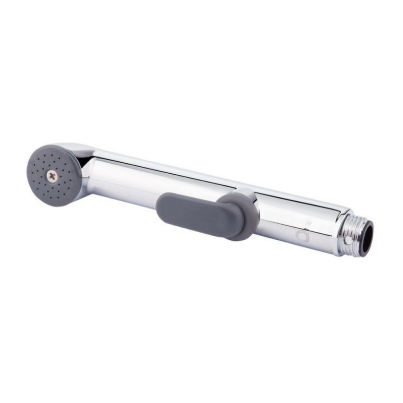 Лійка для гігієнічного душу Qtap Rucni округла QTCRMA021 Chrome/Grey