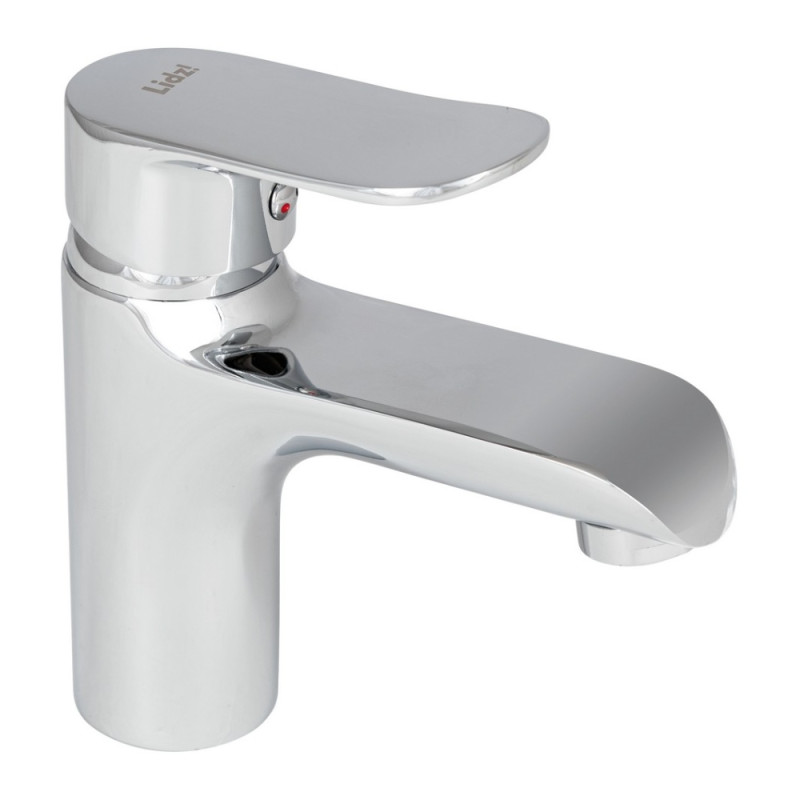 Смеситель для раковины Lidz Wieza 001 (k35) LDWIE001CRM45409 Chrome