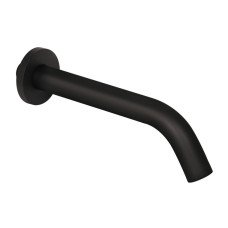 Вилив для систем прихованого монтажу Qtap Vytok 200 мм округлий QTVYT246BLM45931 Black Matt