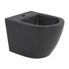 Біде підвісне Qtap Robin 515x370x350 мм, Anthracite QT13551381GAN