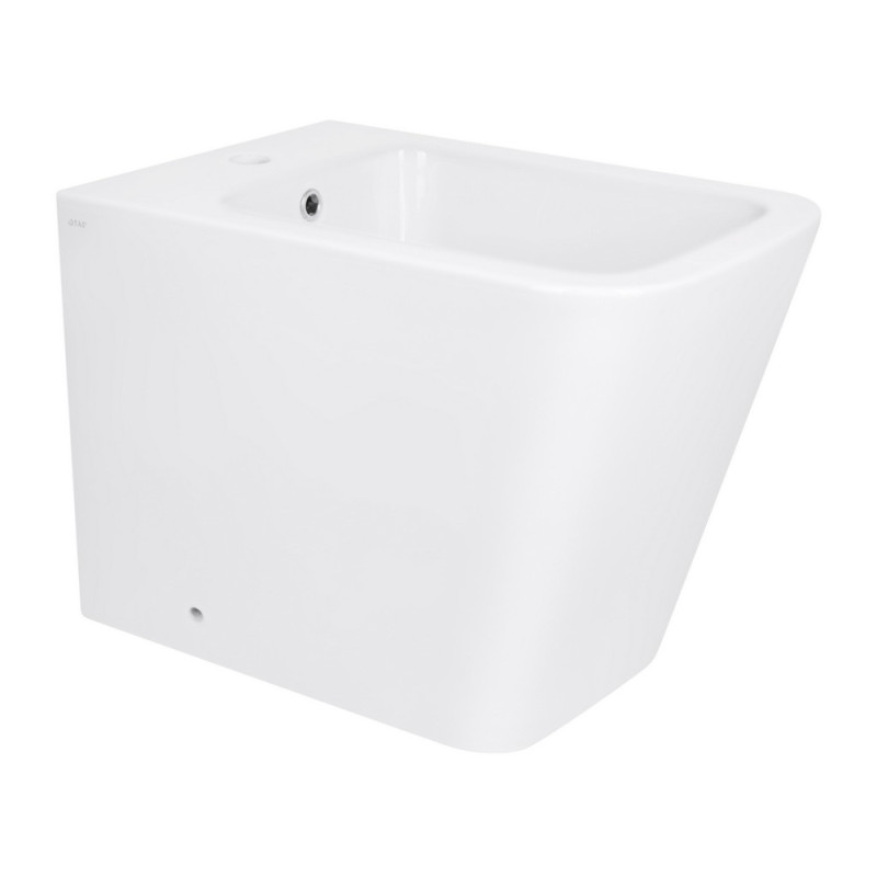 Биде напольное Qtap Crow 545х360х410 White QT05443370W