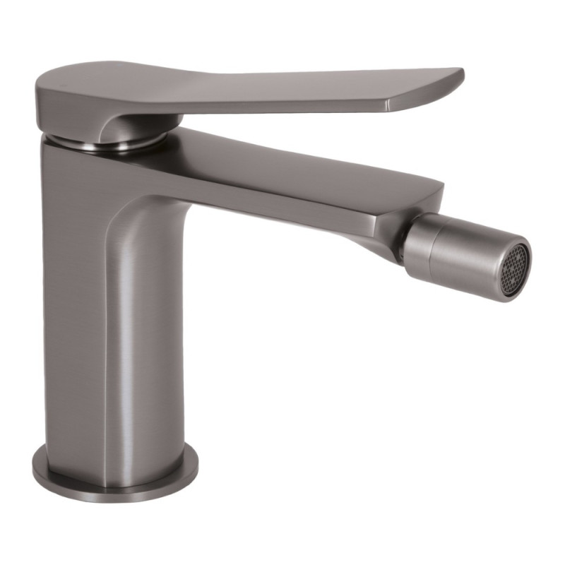 Змішувач для біде Qtap Slavonice QTSLA255GMB45923 Gunmetal Black PVD