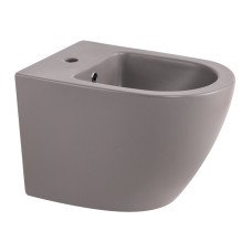 Биде подвесное Qtap Robin 515x370x350 мм, Stone grey QT13551381GSG