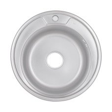 Кухонна мийка Lidz 510-D 0,8 мм Micro Decor (LIDZ510DEC)
