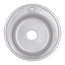 Кухонна мийка Lidz 510-D 0,8 мм Micro Decor (LIDZ510DEC)