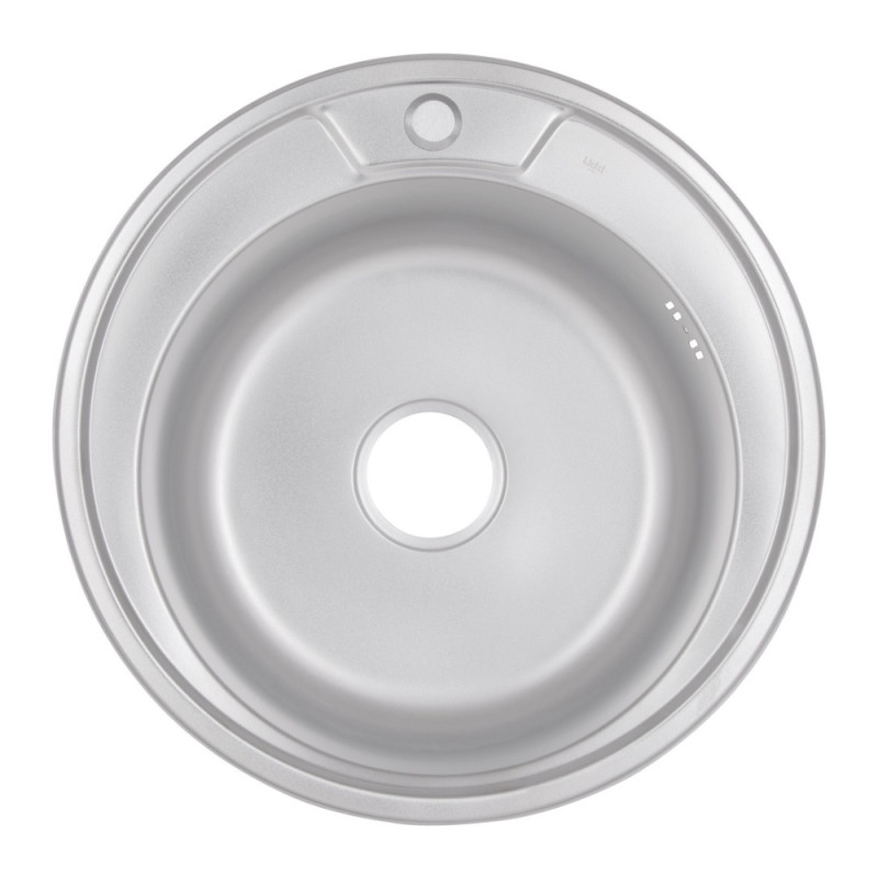 Кухонная мойка Lidz 510-D 0,8 мм Micro Decor (LIDZ510DEC)