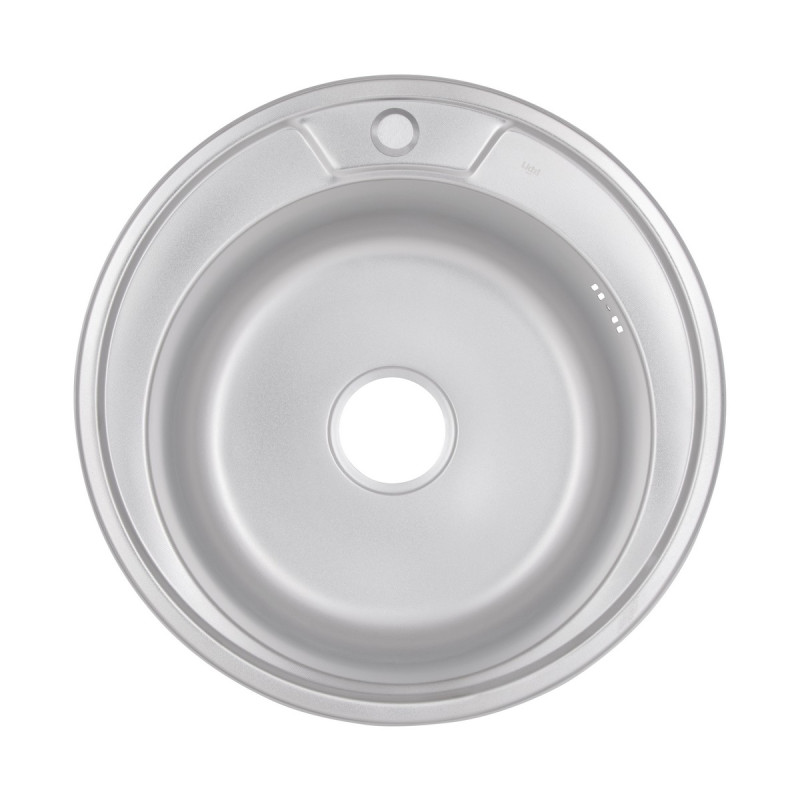 Кухонна мийка Lidz 510-D 0,8 мм Micro Decor (LIDZ510DEC)