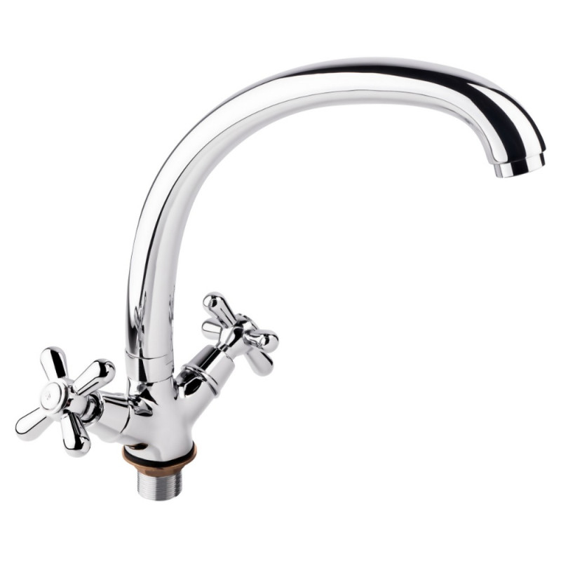 Смеситель для кухни Lidz Dominox 273F двухвентильный LDDOM273FCRM35539 Chrome