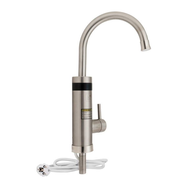 Проточный кран-водонагреватель кухонный для кухни Lidz Warm 060 LDWAR060NKS35881 Nickel
