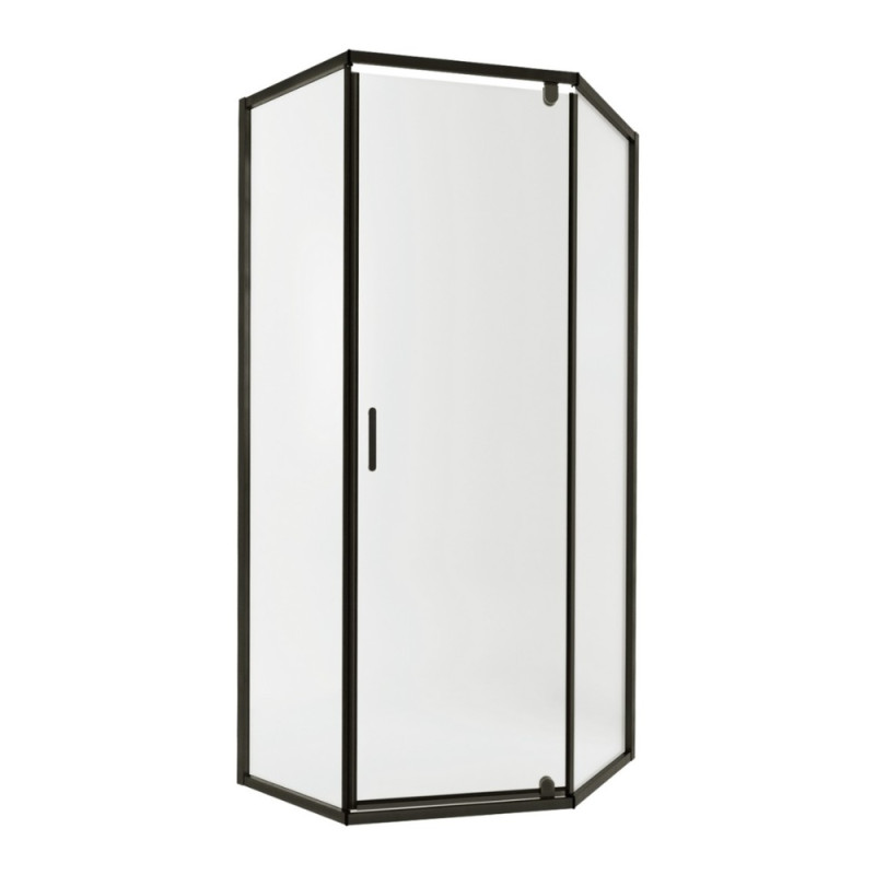 Душевая кабина Qtap Scorpio BLA10115-AC6 100x100 см, стекло Clear 6 мм, покрытие CalcLess без поддона