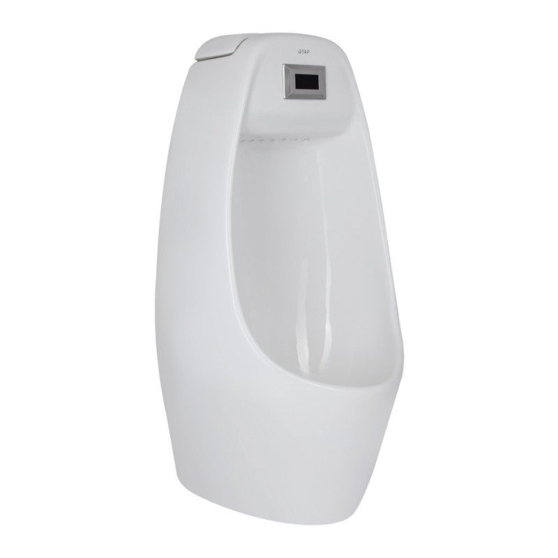 Писсуар подвесной  Qtap Stork с ИК-датчиком автоматического смыва 350х310х685 White QT1588102HW