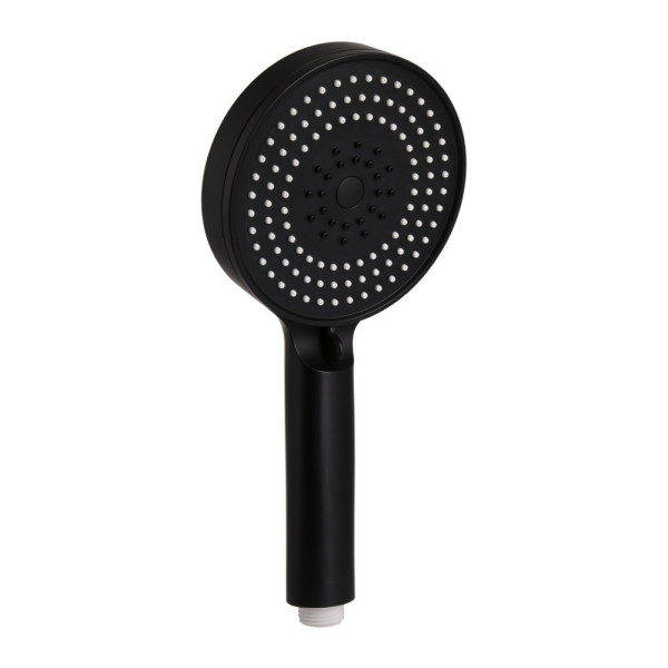 Лейка для ручного душа Qtap Rucni D 130 мм округлая QTRUC125BLM45951 Black Matt
