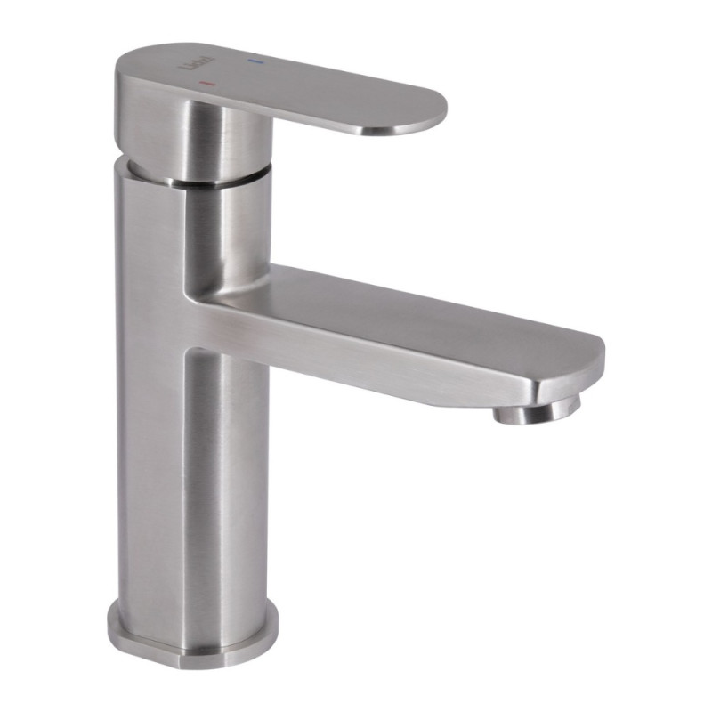 Смеситель для раковины Lidz Luna 001F (k35) LDLUN001FNKS46094 Nickel