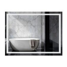 Зеркало Qtap Mideya (DC-F613) 700х500 с LED-подсветкой Touch, с антизапотеванием, диммером QT2078NCF7050W