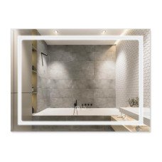 Дзеркало Qtap Mideya (DC-F904) 800х600 з LED-підсвічуванням Touch, з димером QT2078F904W