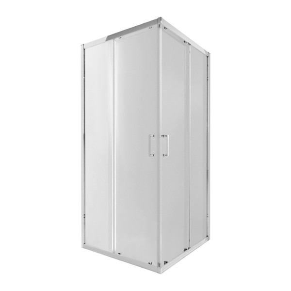 Душевая кабина Qtap Taurus CRM1099SC6 90х90 см, стекло Clear 6 мм покрытие CalcLess, без поддона