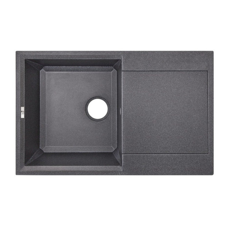 Кухонна мийка Lidz 790x495/230 BLA-03 (LIDZBLA03790495230)