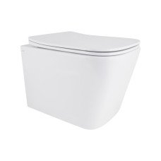 Унітаз підвісний Qtap Tern із сидінням Soft-close QT17332303ASW