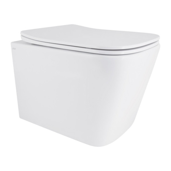 Унитаз подвесной Qtap Tern с сиденьем  Soft-close QT17332303ASW