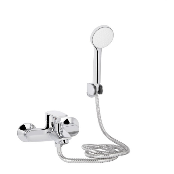 Смеситель для ванны Lidz Tani 0061 (c душевым гарнитуром) (k40) LDTAN0061CRM44963 Chrome