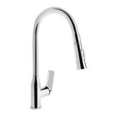 Смеситель для кухни Qtap Vlasta New с выдвижным изливом QTVLA344CRM45646 Chrome