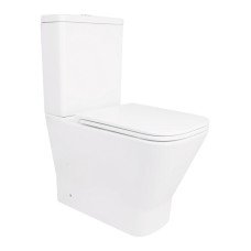 Унітаз-компакт Qtap Cardinal Ultra Quiet безободковий з сидінням Soft-close QT04222168AUQ3W